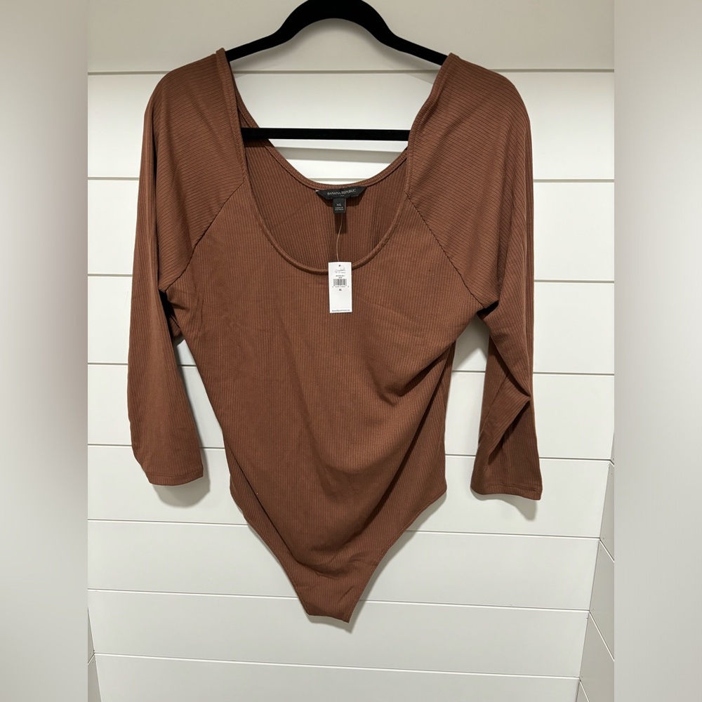 Banana Republic Brown Bodysuit